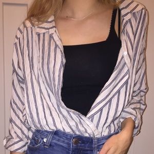 AYR Striped Button Down Shirt